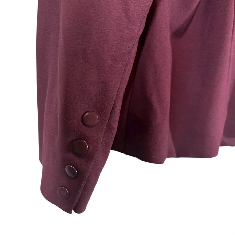 Torrid Burgundy blazer Jacket with‎ Hoodie size 3X